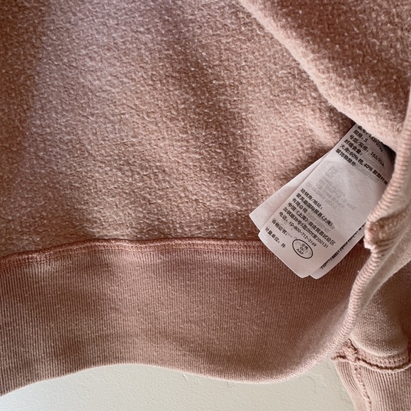 Abercrombie & Fitch Tan and Brown Dyed Soft Pullover - Picture 7 of 10